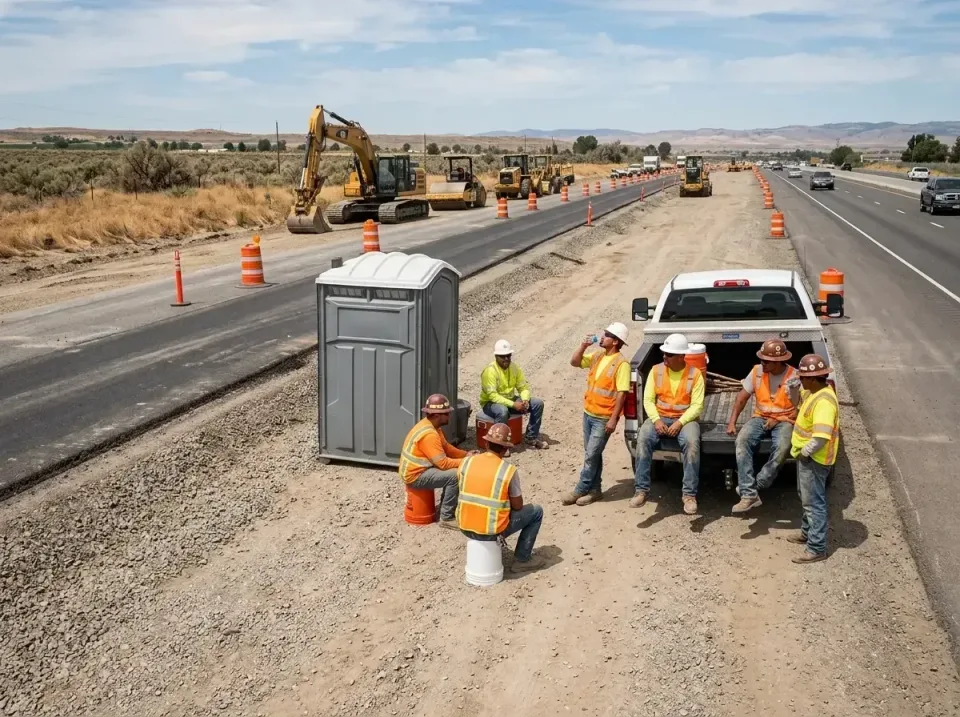 highway-road-construction-crew-007 — frequently asked questions, Porta Potty and Restroom Rentals in Logan, UT